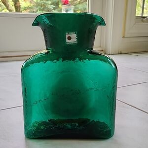 BLENKO Vintage Emerald Green 384 Water Bottles